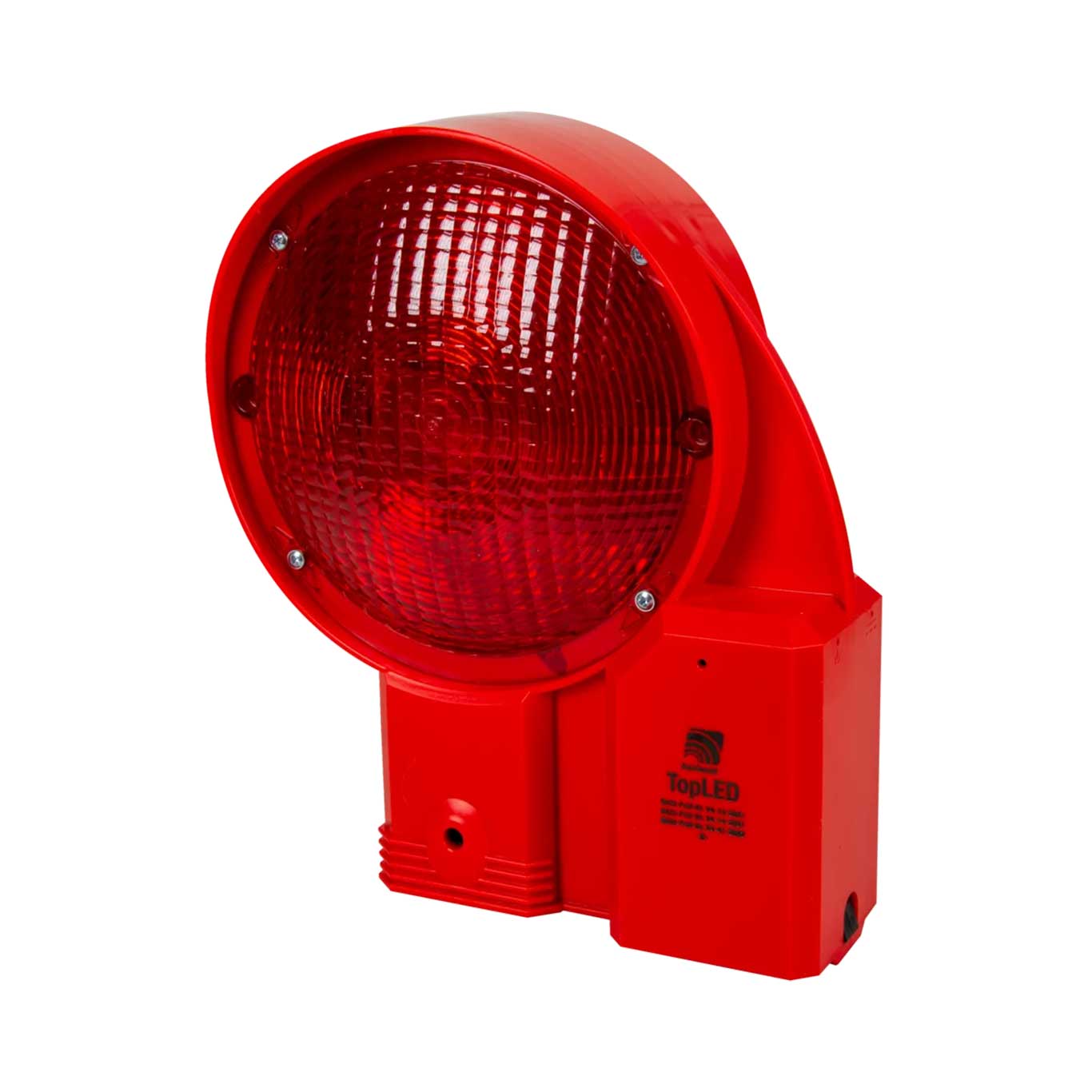 TopLED Avstängningslykta fast sken röd enkelsidig, inklusive fäste