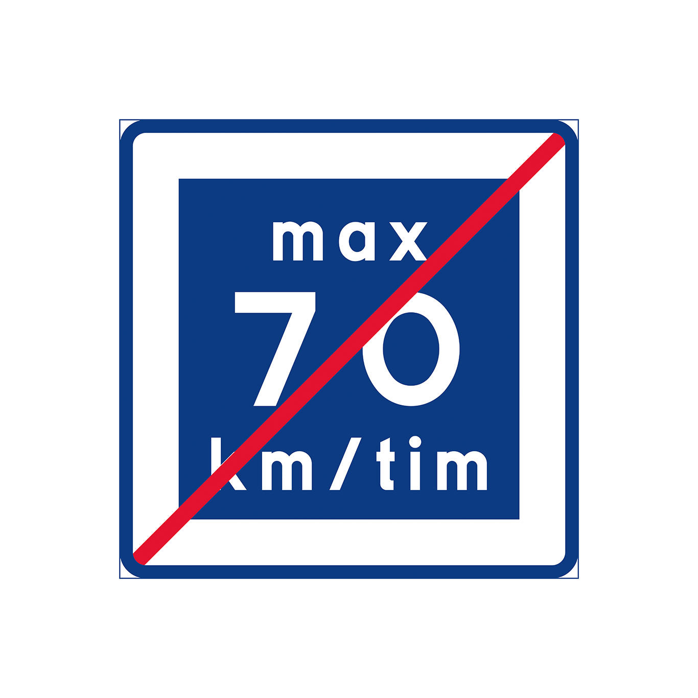 Plvm E12-7 Rek lägre hastighet upphör K3 N