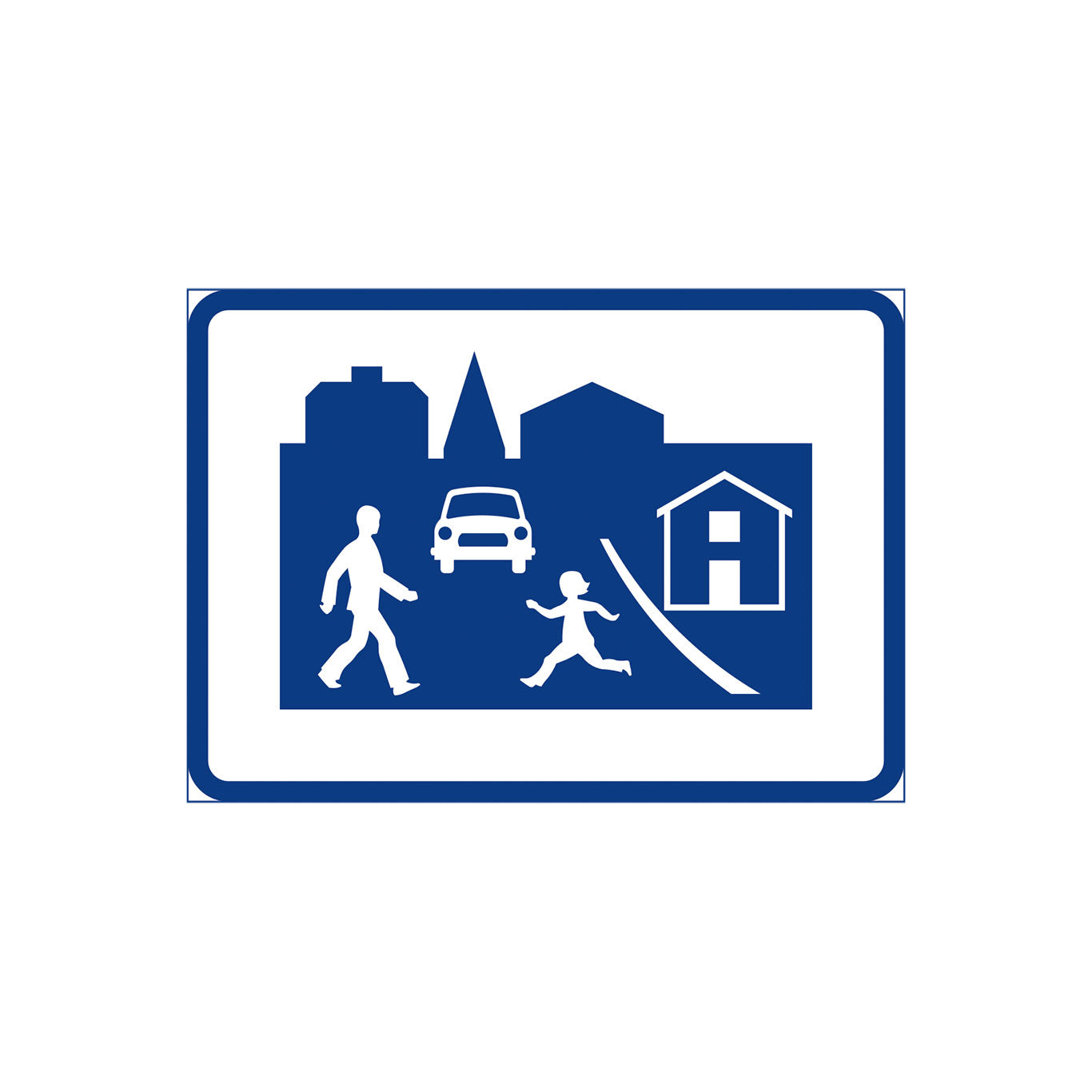 E9 Gångfartsområde