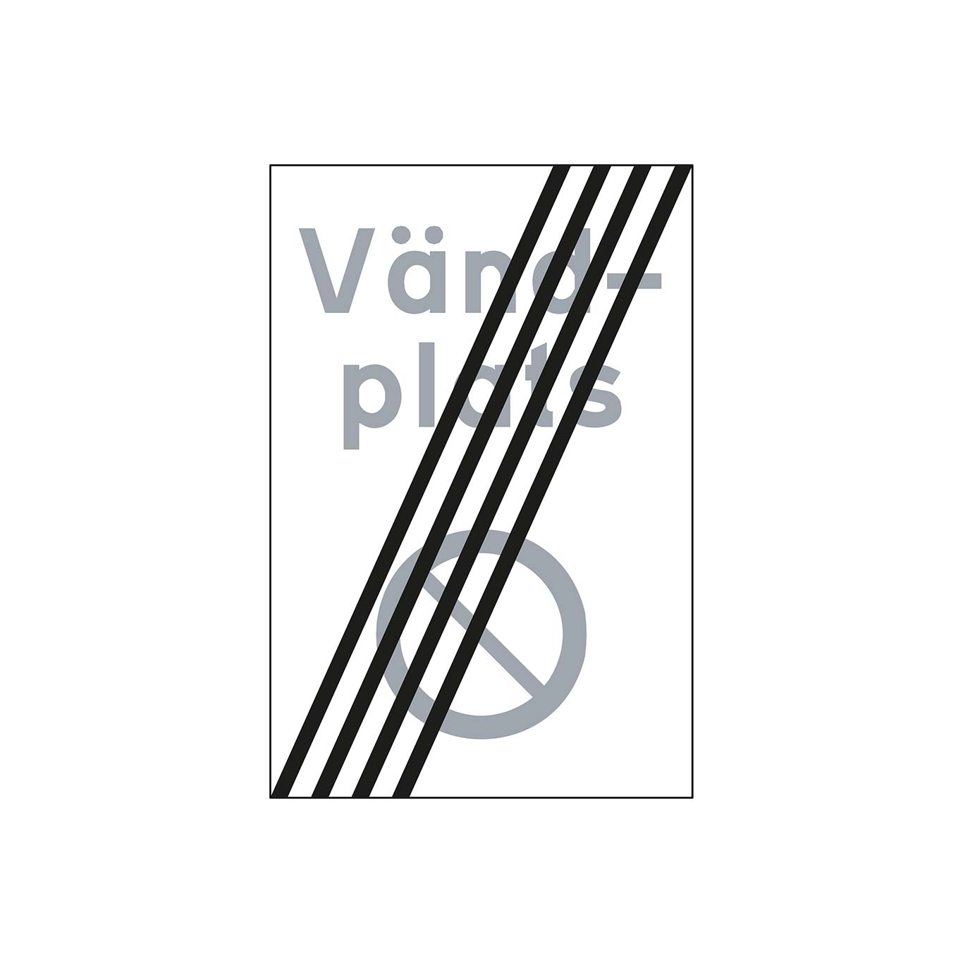 Plvm C43-1 N Vändplats upphör K3 N