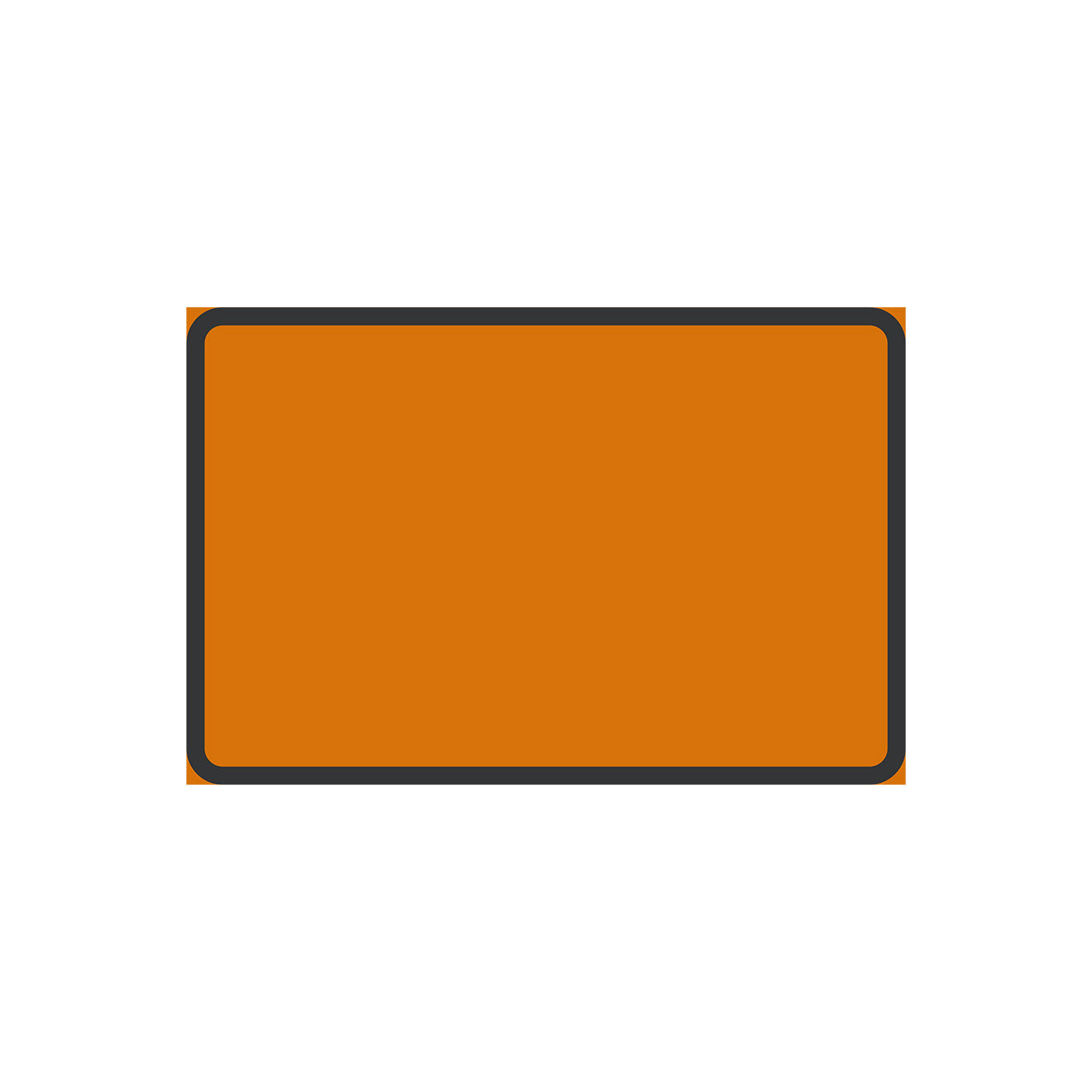 Plvm J2 600x400 mm orange/svart K3F