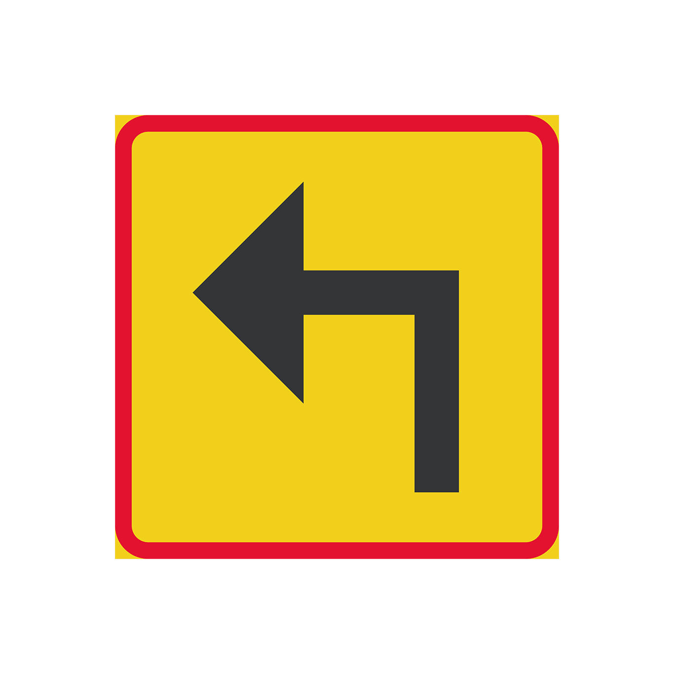 Plvm T12-5 Riktning vänster gul/röd K3F N