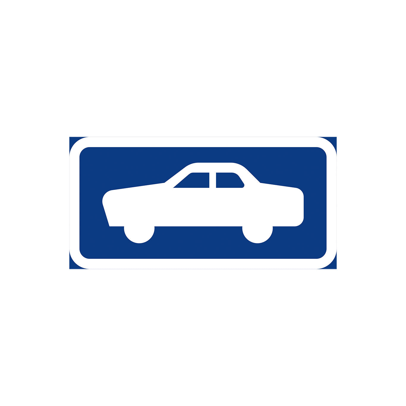 Symboltavla personbil