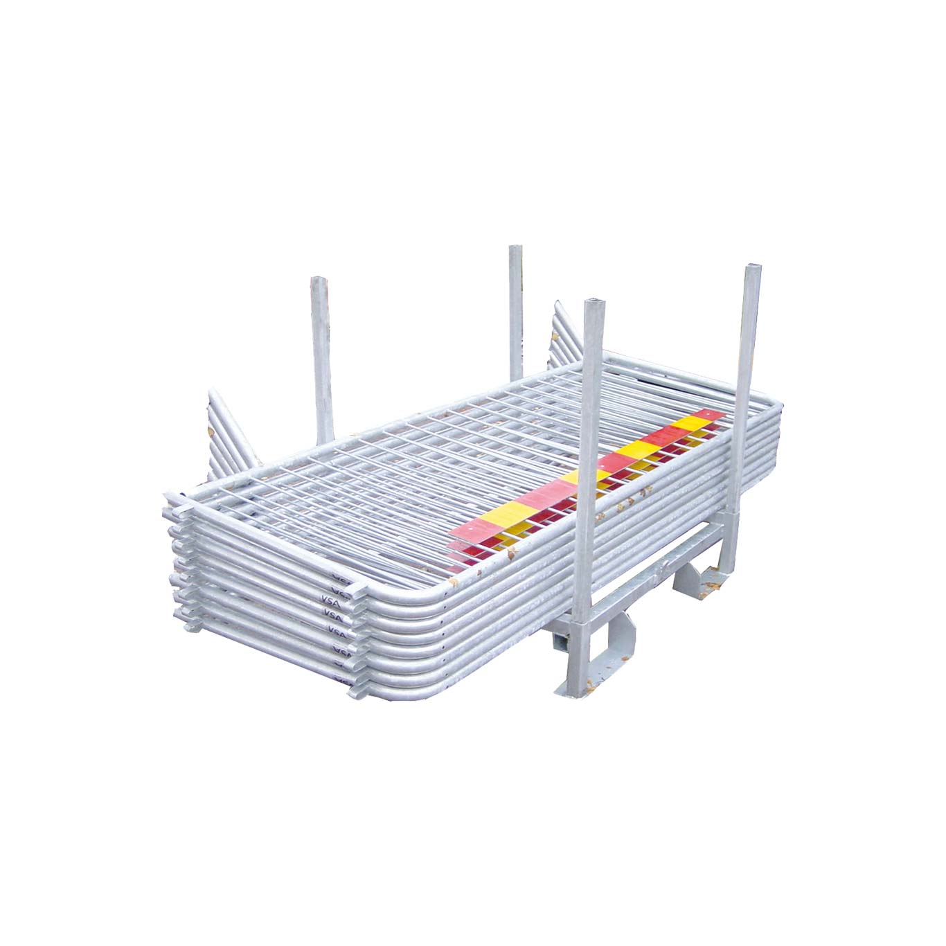 Gallergrind transport/förvaringshäck för 25 st