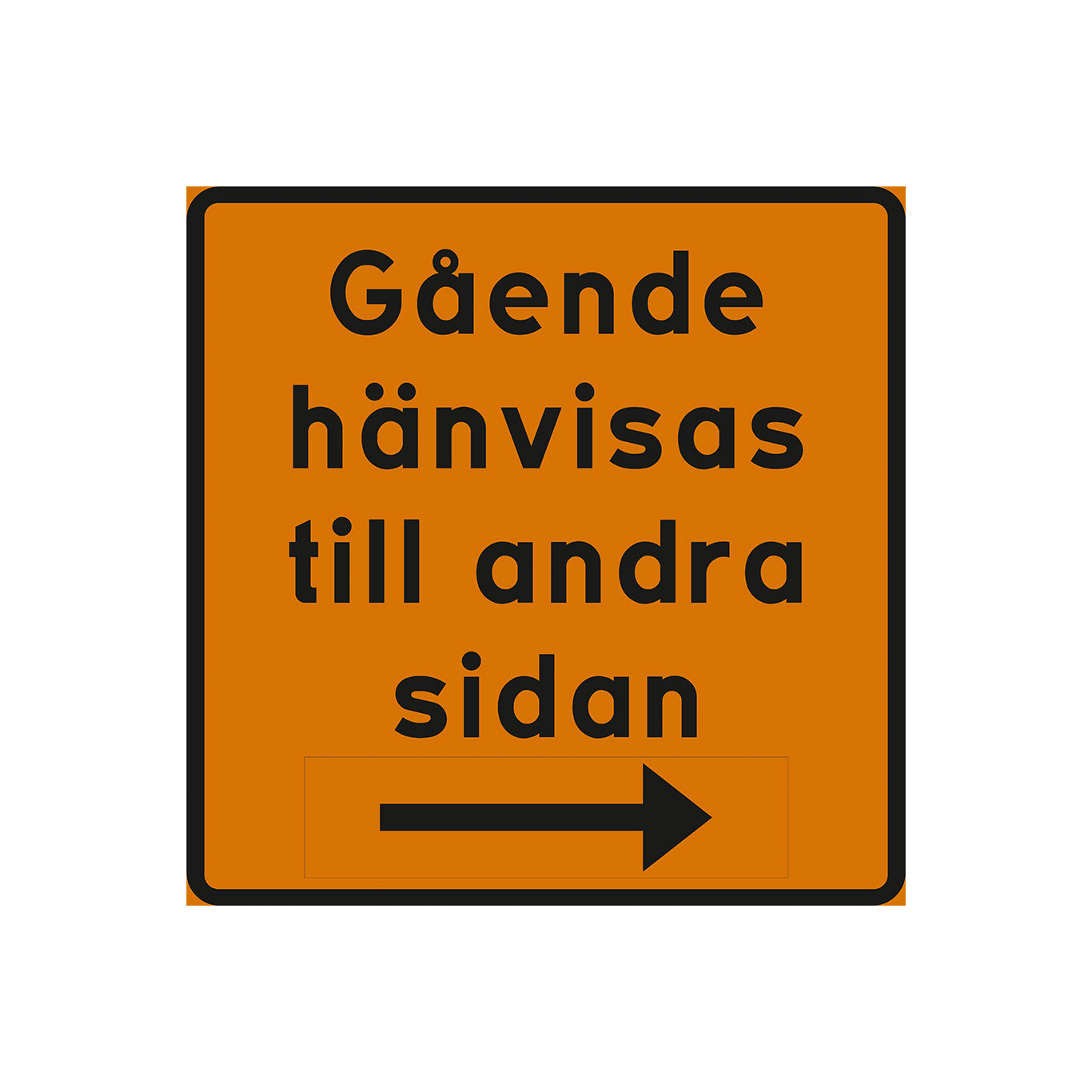 Plvm J2 600x600 mm Gående hänvisas... K3F