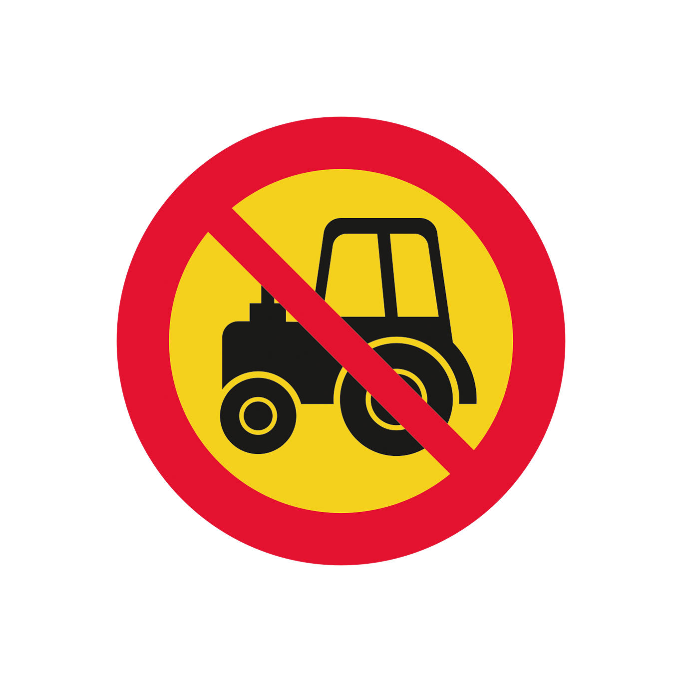 C8 Förbud, traktor och motorredskap