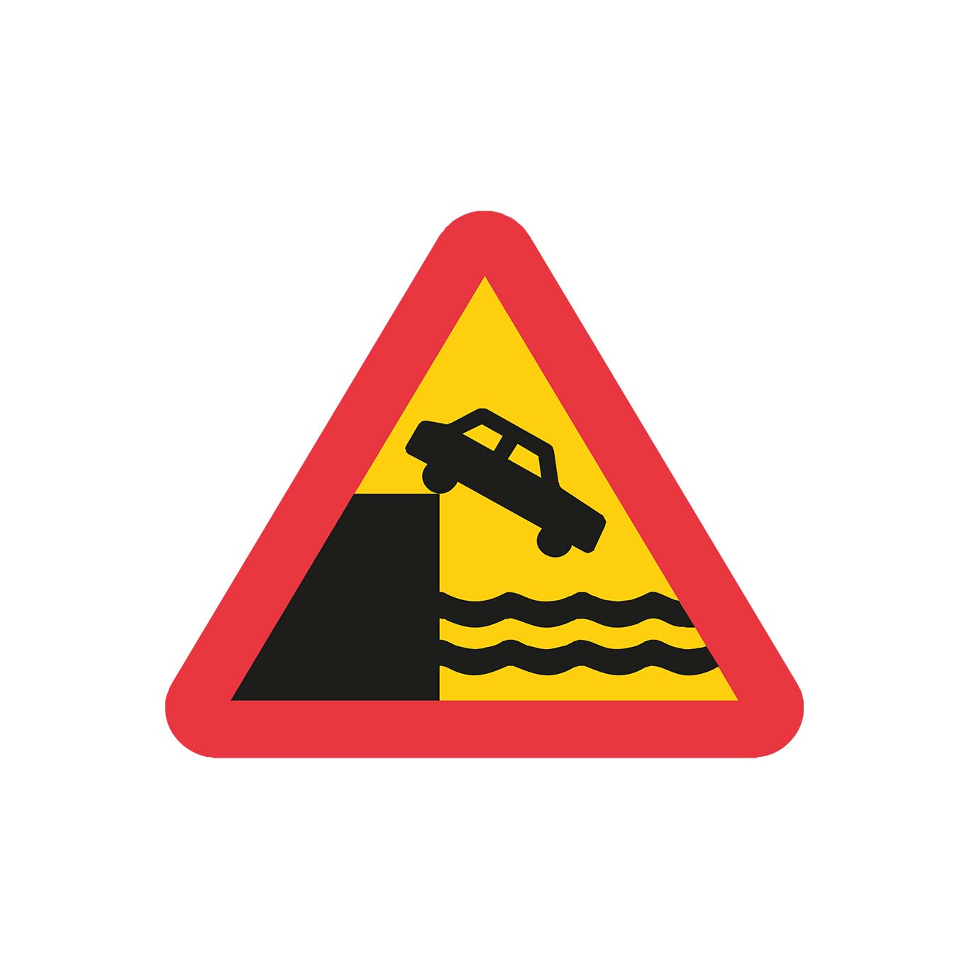 A7 Varning för kaj