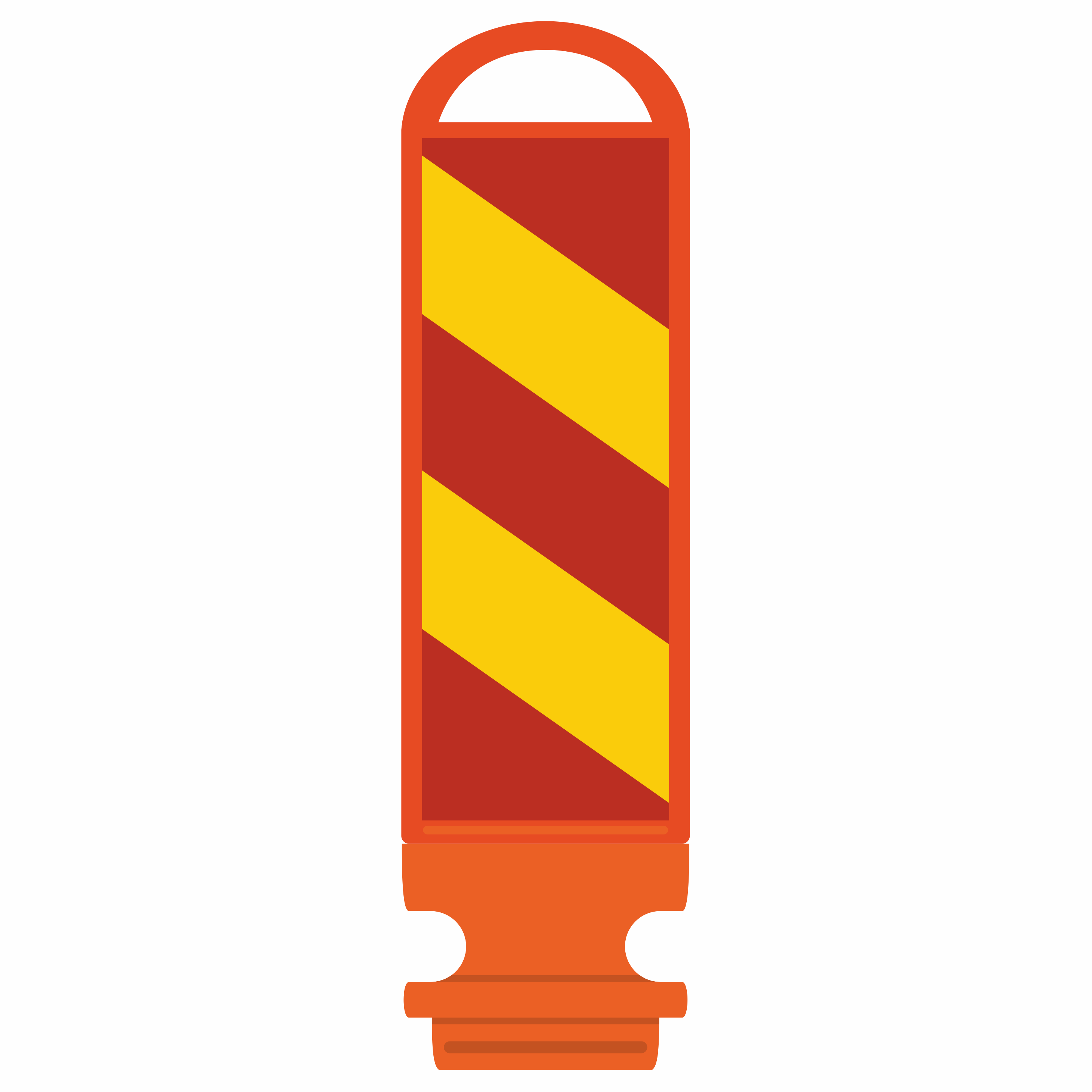 Leitboy II orange enkelsidig vänster röd/gul