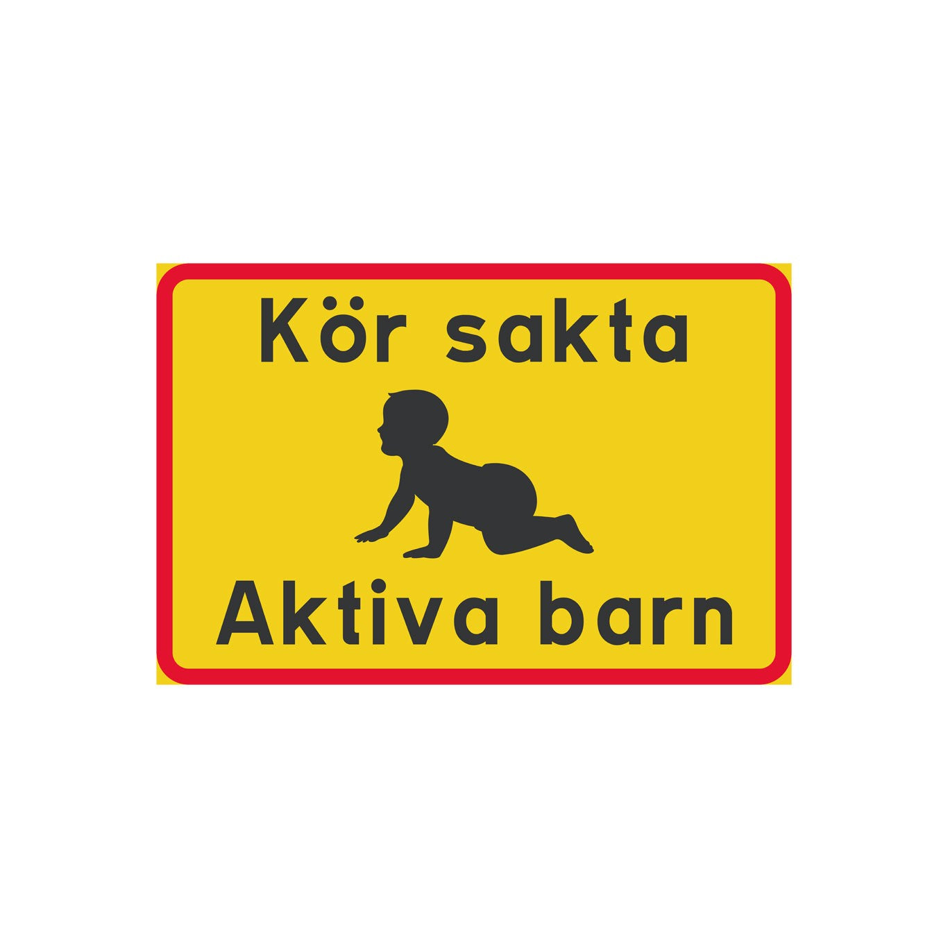 Lekande Barn skyltkit