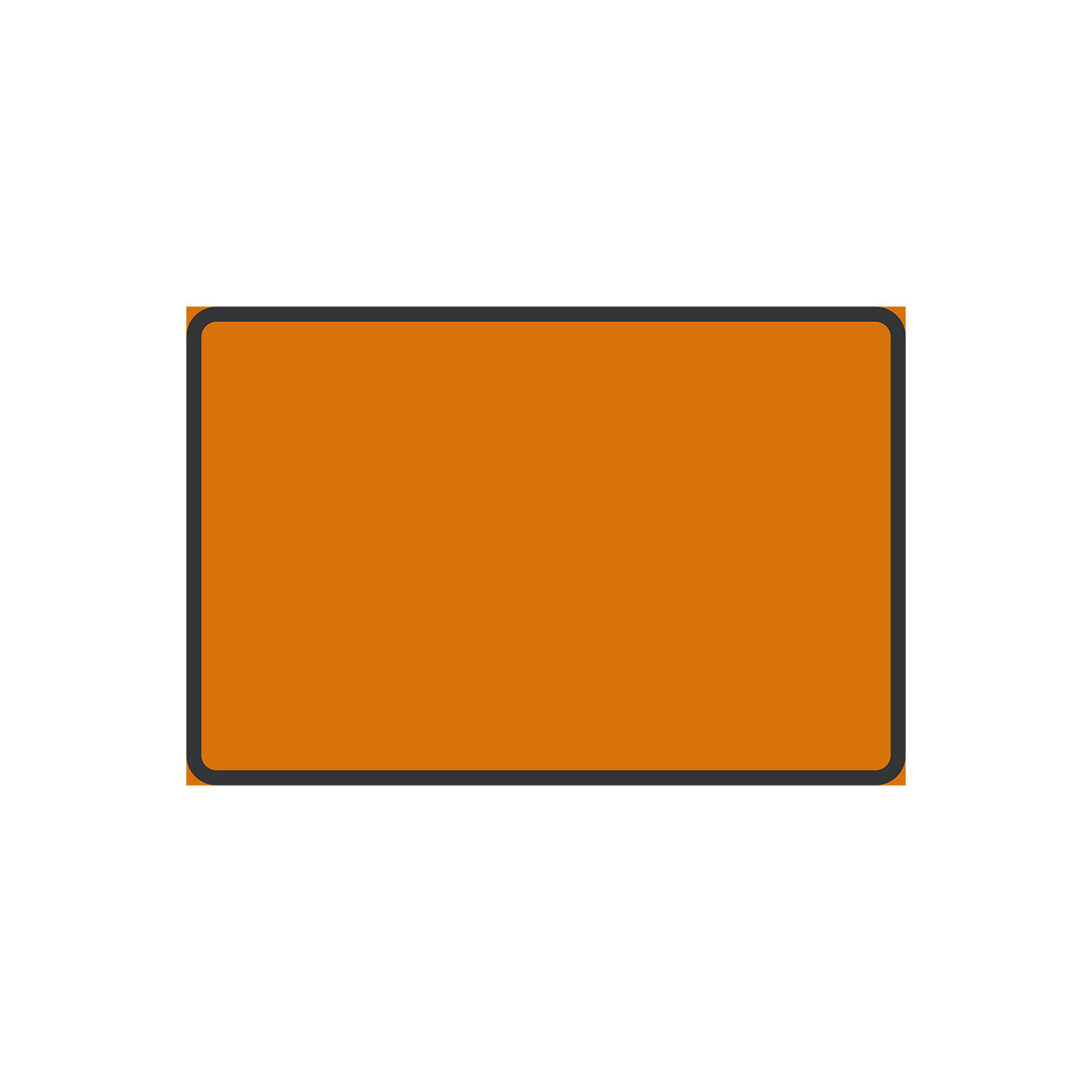 Plvm J2 1200x800 mm orange/svart K3F