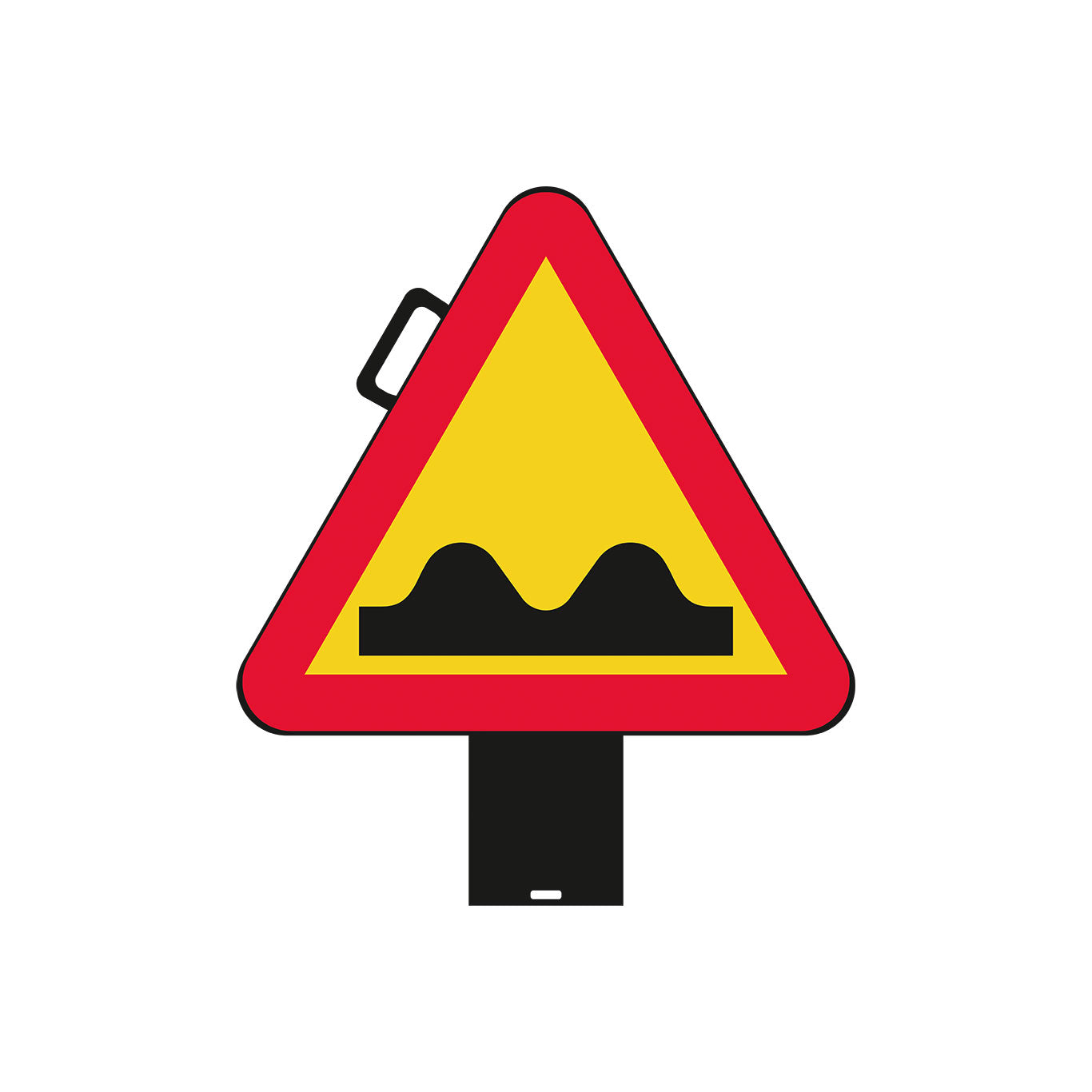 Plvm A8 Varning för ojämn väg K3 N