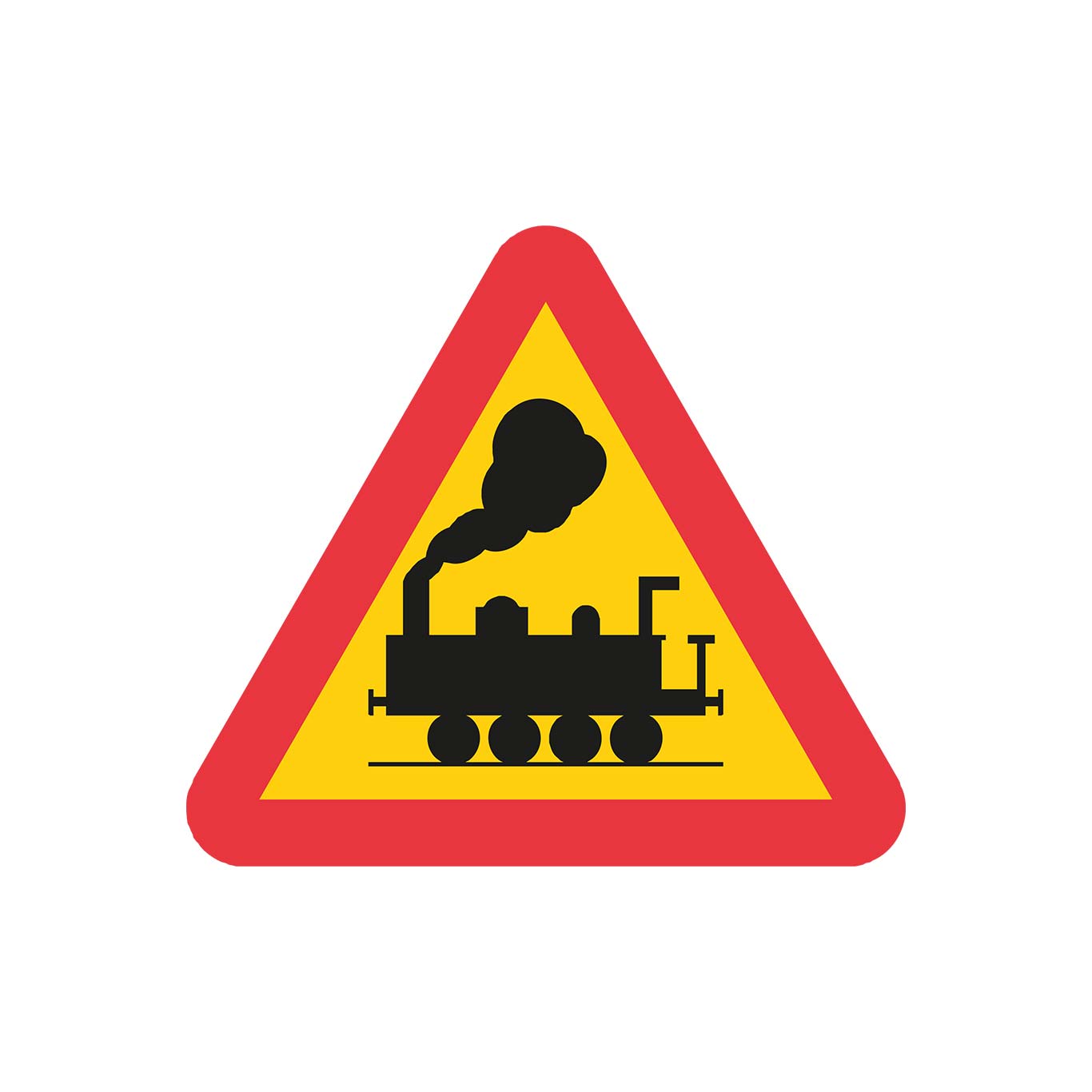 Plvm A36 Varning för Järnvägskorsning K3 N
