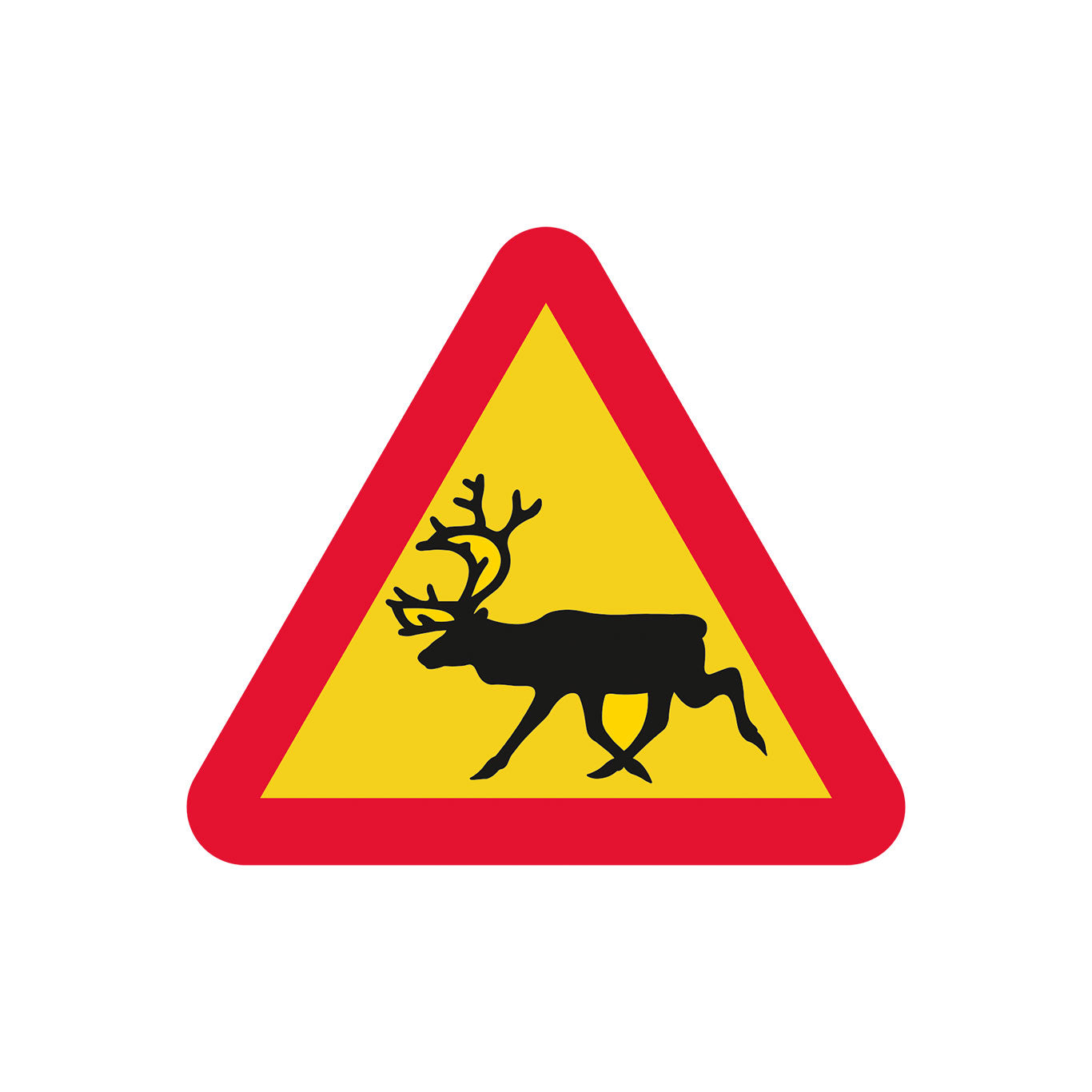 Varning för djur, älg