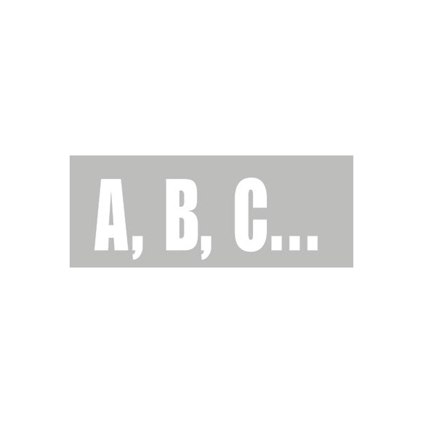 Premark bokstäver/siffror 500mm
