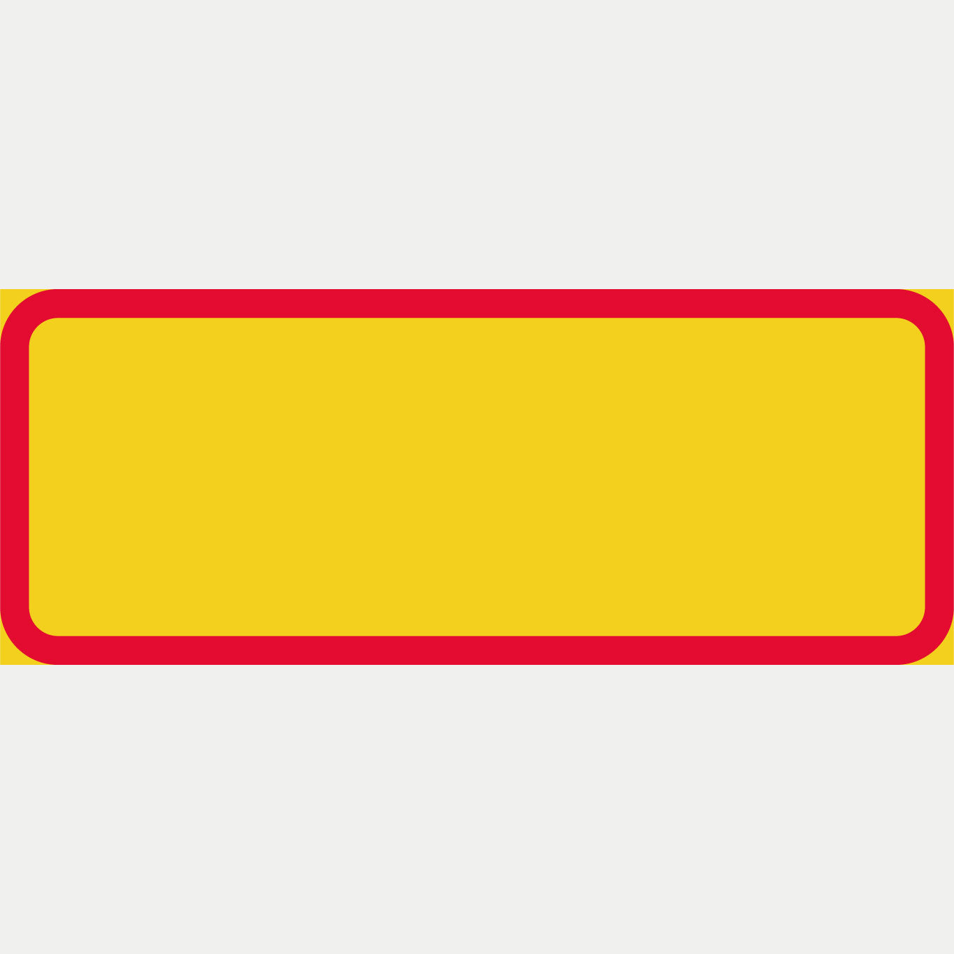 Tilläggstavla K3 400x200 mm inkl. text