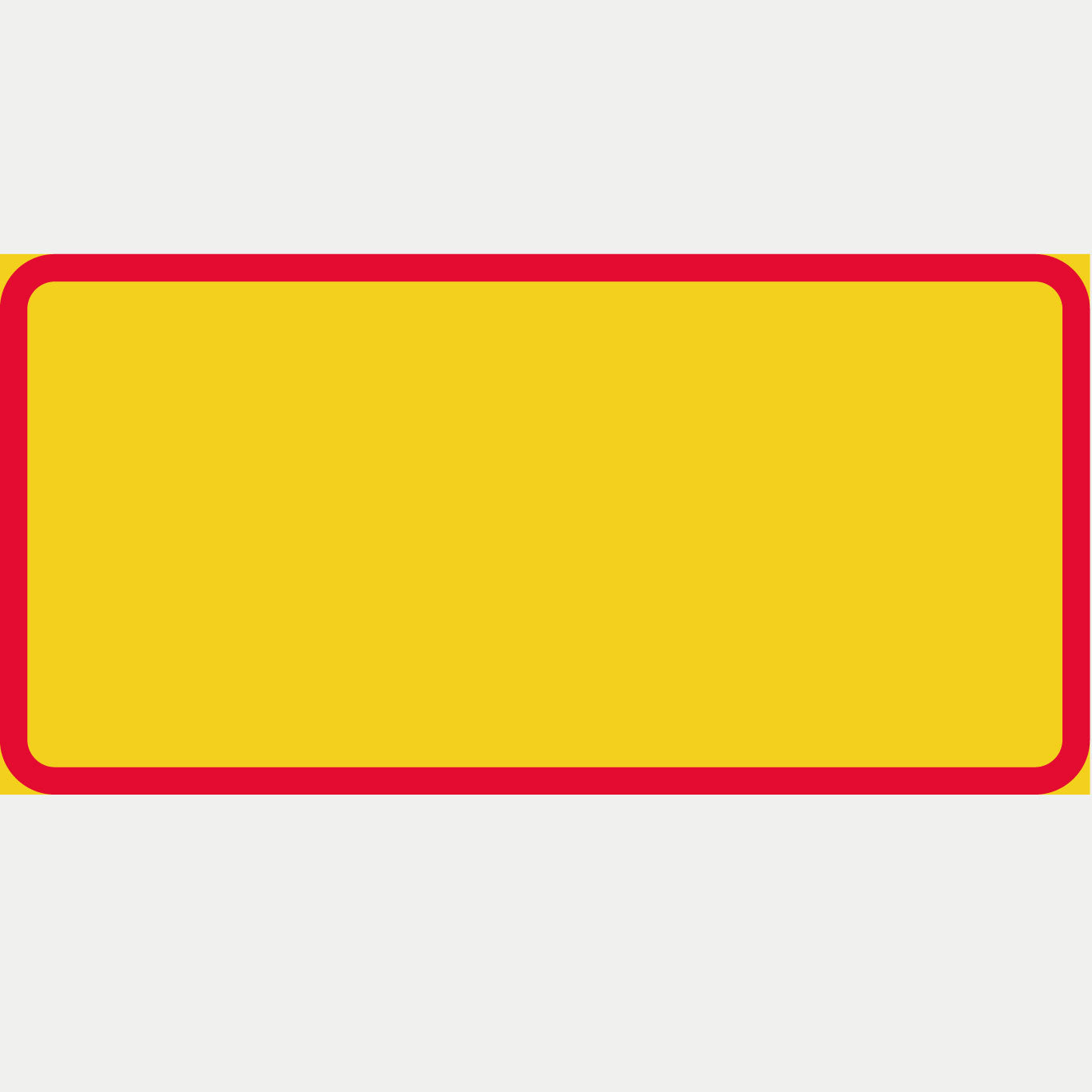 Tilläggstavla K3 400x200 mm inkl. text