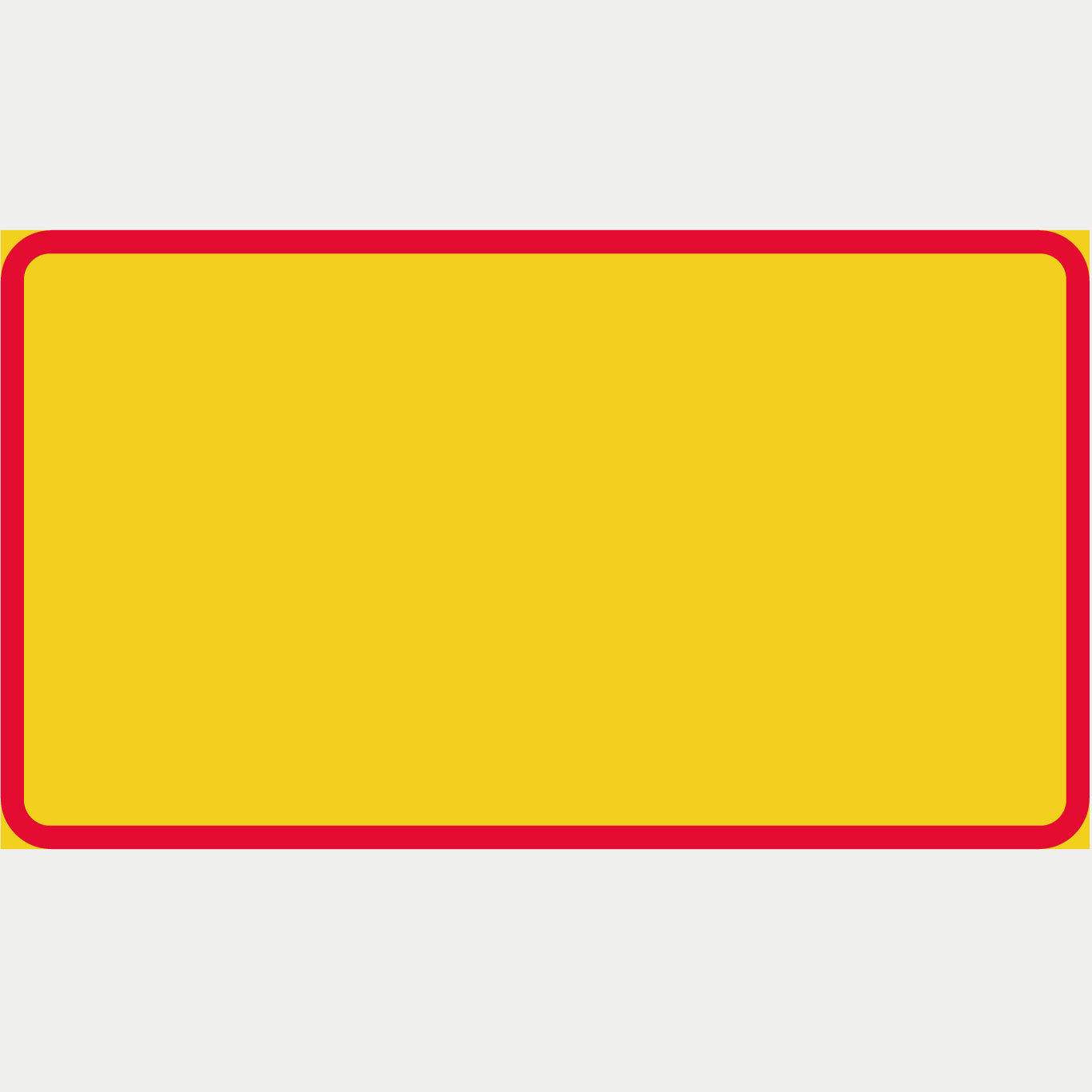 Tilläggstavla K3 400x200 mm inkl. text