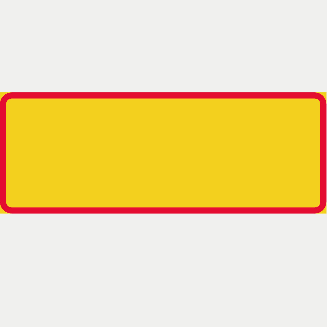 Tilläggstavla K3 400x200 mm inkl. text