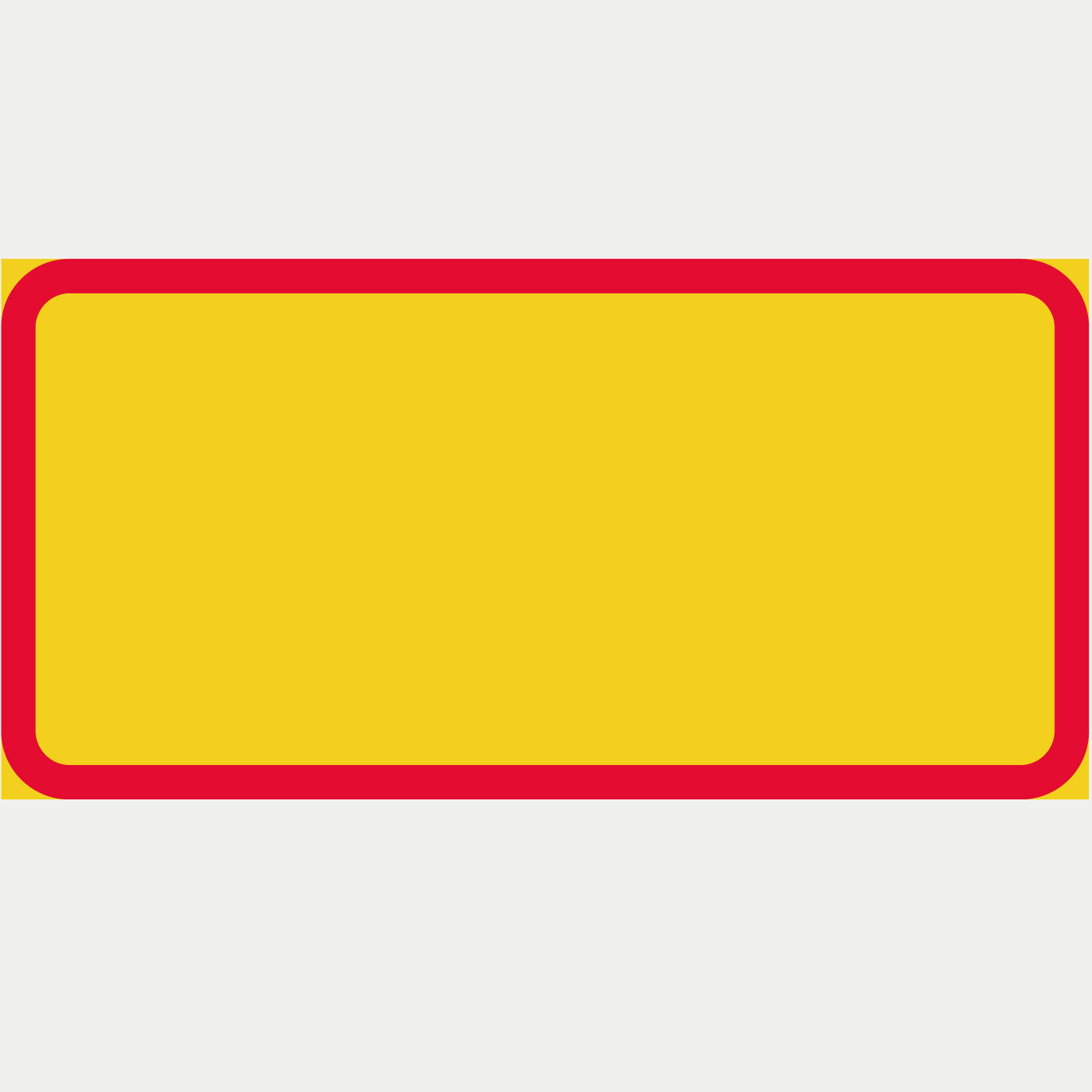 Tilläggstavla K3 400x200 mm inkl. text