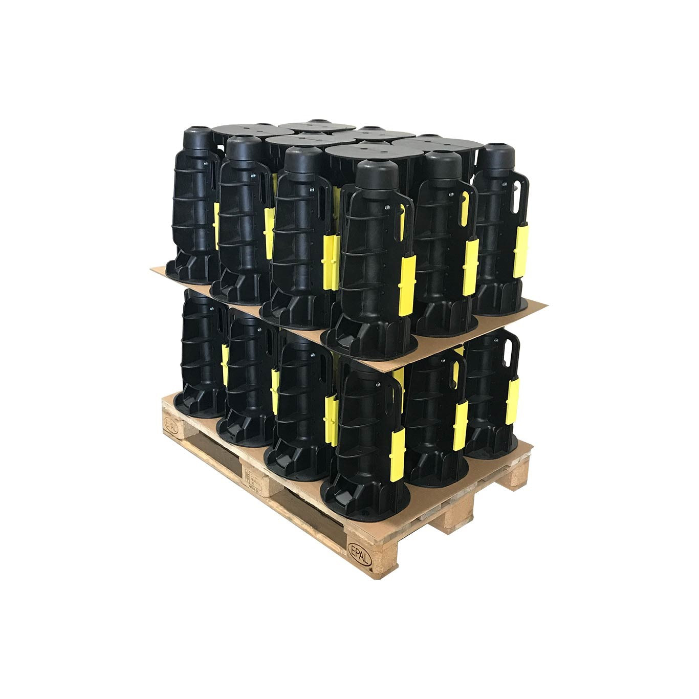 Fundament plast 60/520 vikt 3,5 kg, 100% återvunnen plast