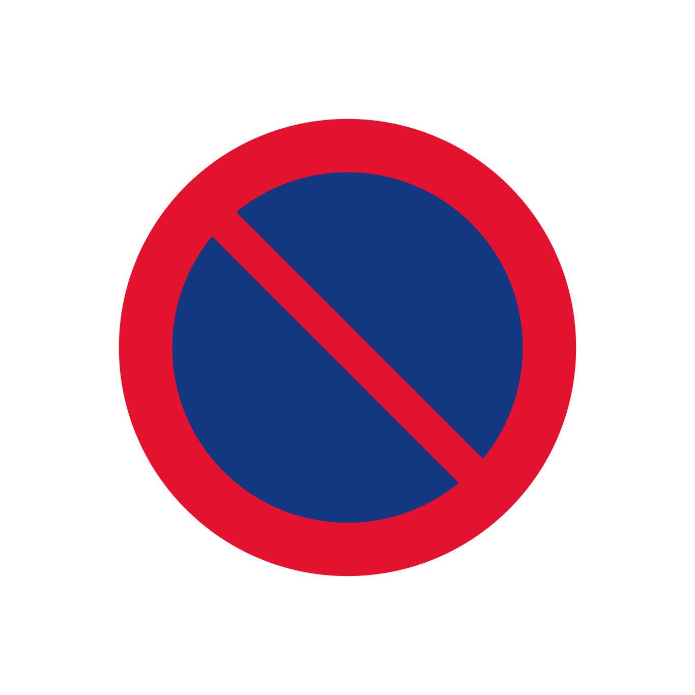 Plvm C35 Förbud mot att parkera fordon K3 N