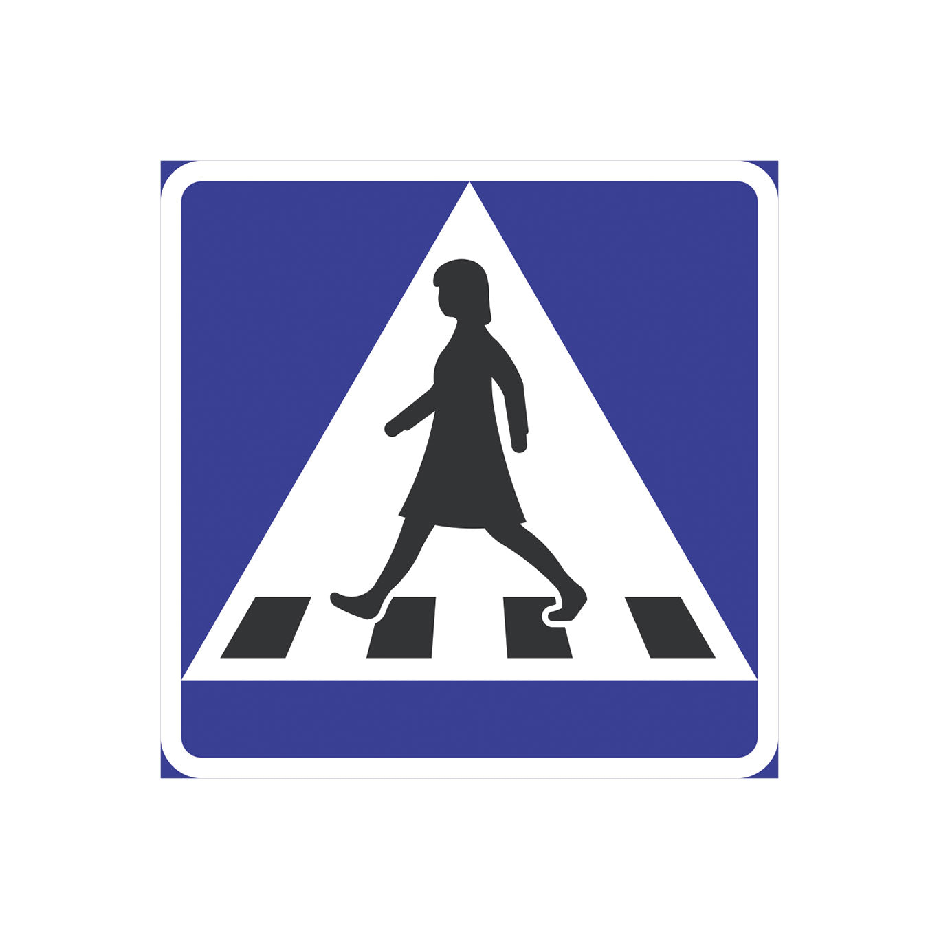 Övergångsställe Kvinna d-sidig