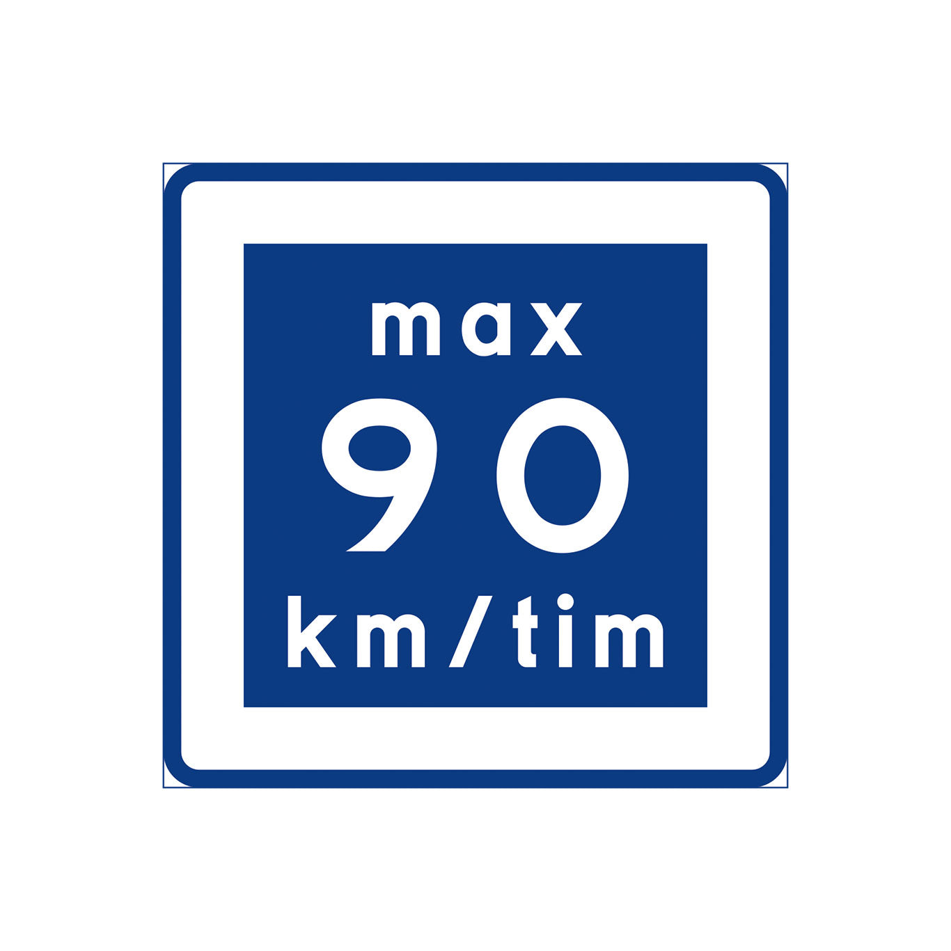 PLVM E11 Rekommenderad hastighet