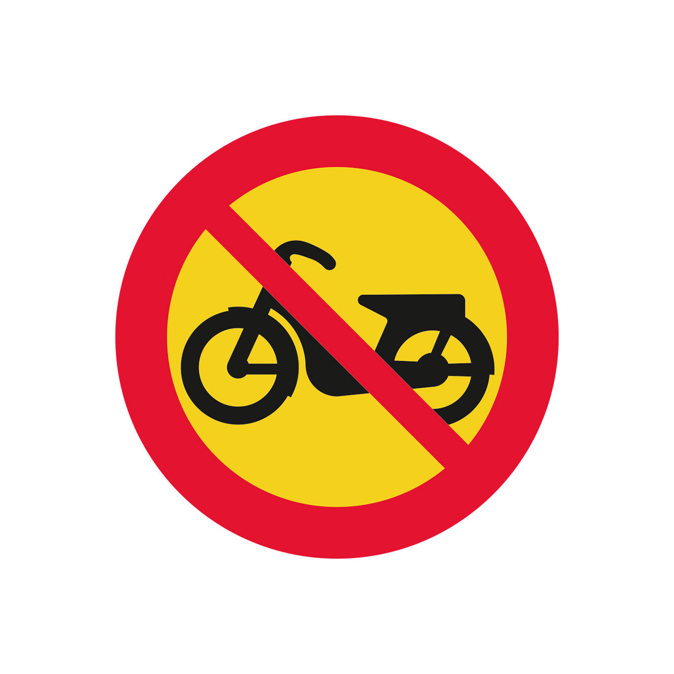 Förbud mot trafik, moped klass II