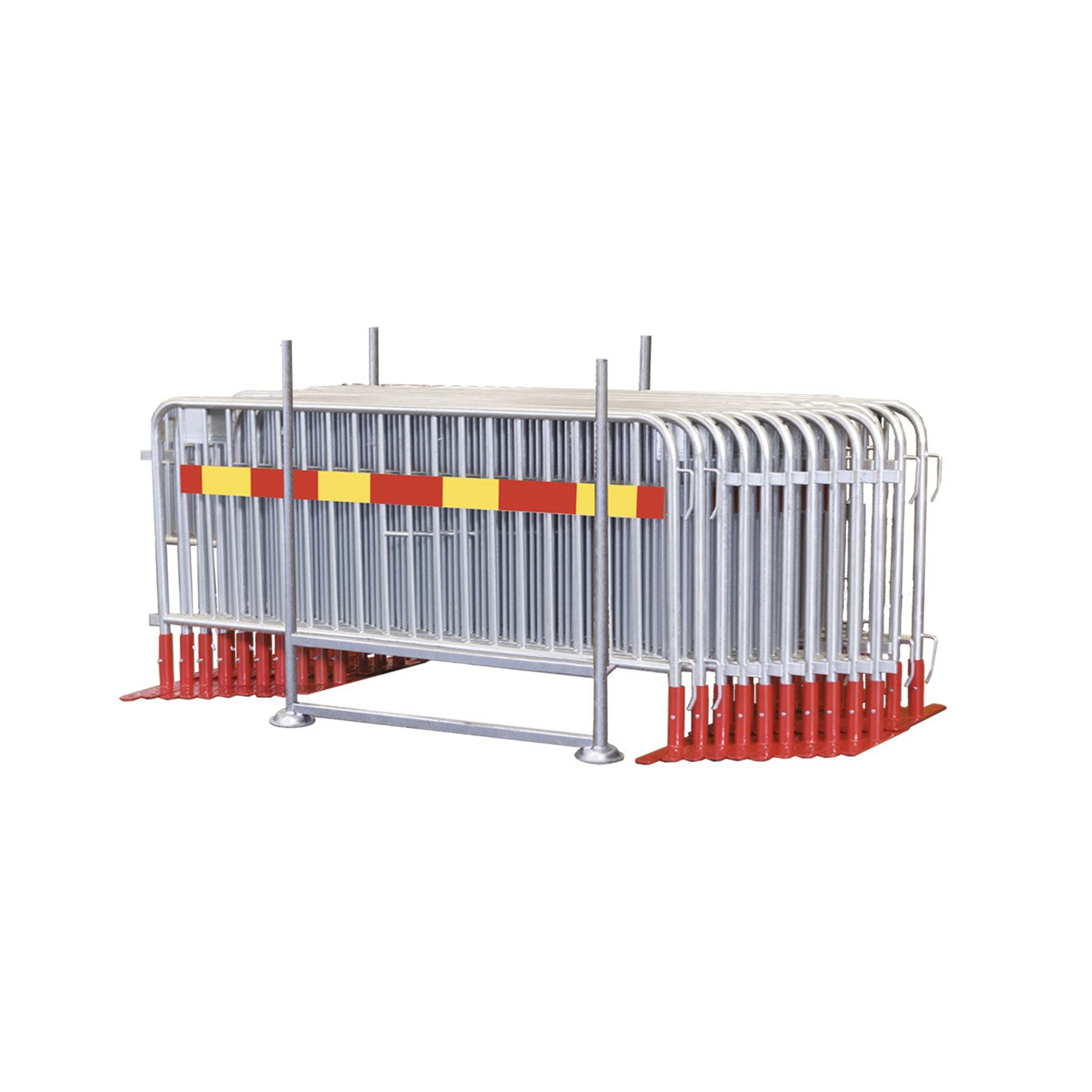 Gallergrind Paket 2,3 m platt fot med reflex