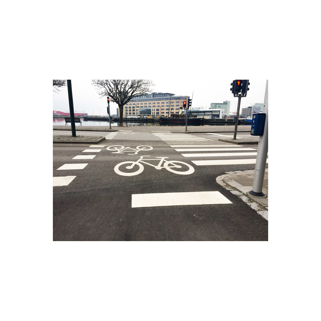 Premark Cykelövergång 500x500mm