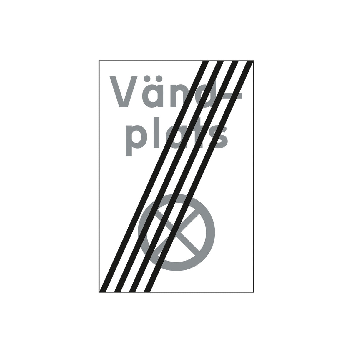 Slut på vändplats C35