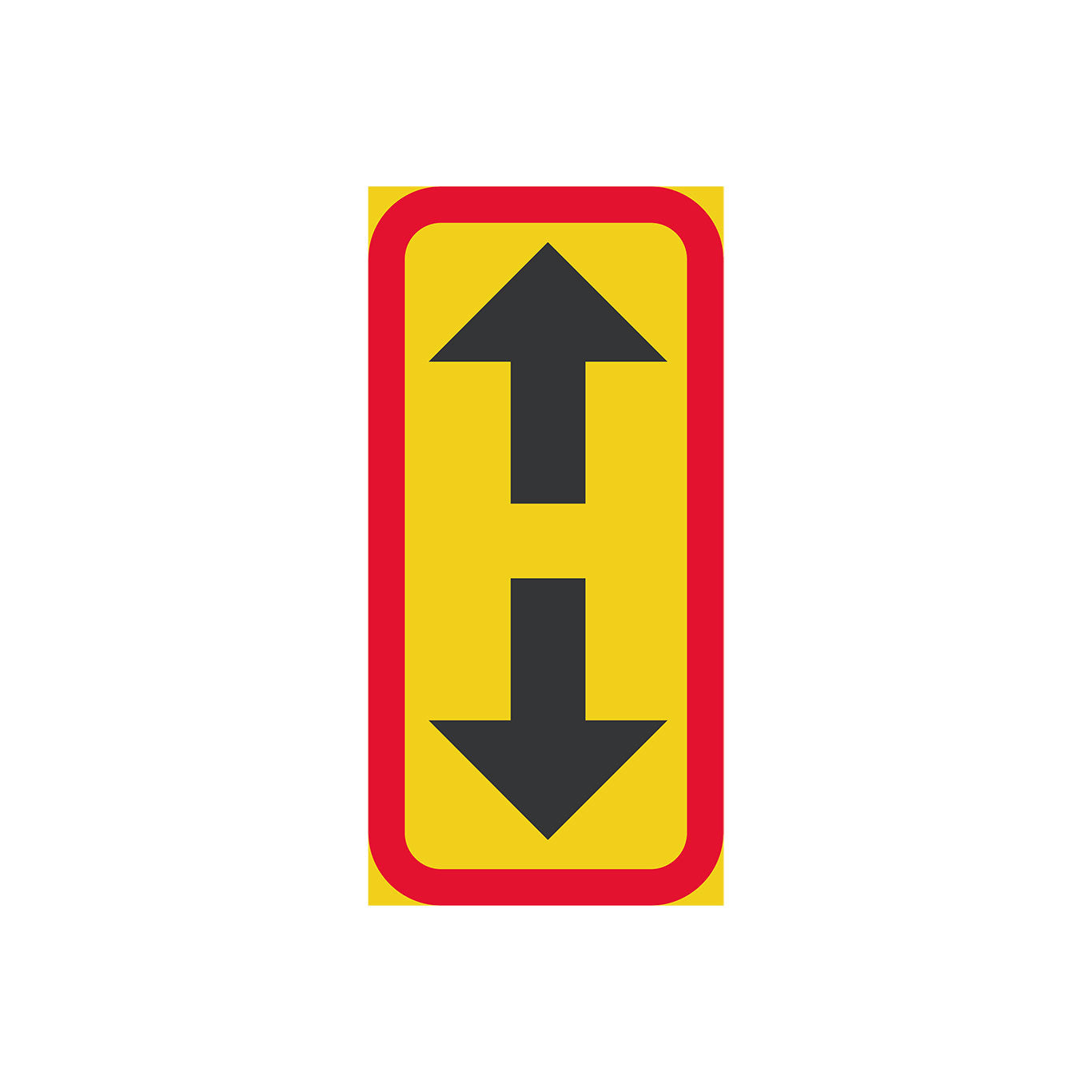 Utsträckningspilar, vit/svart & gul/svart