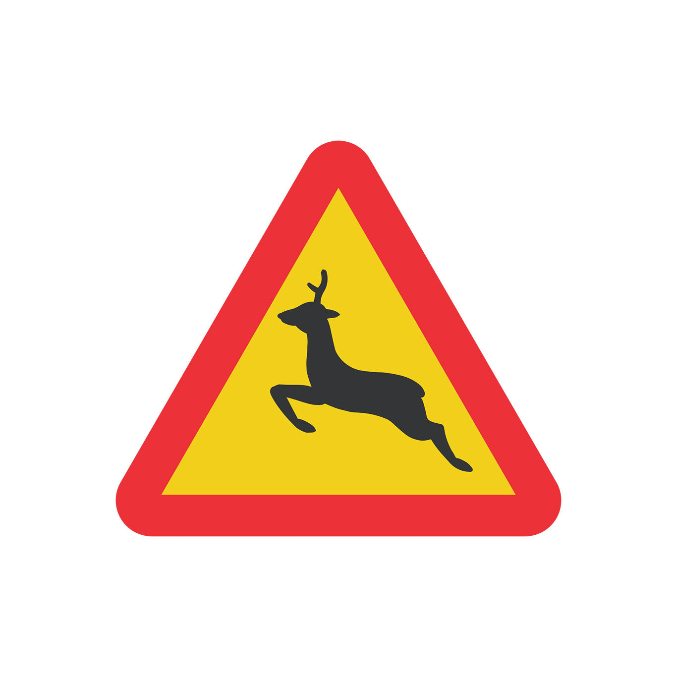 A19 Varning för djur, älg