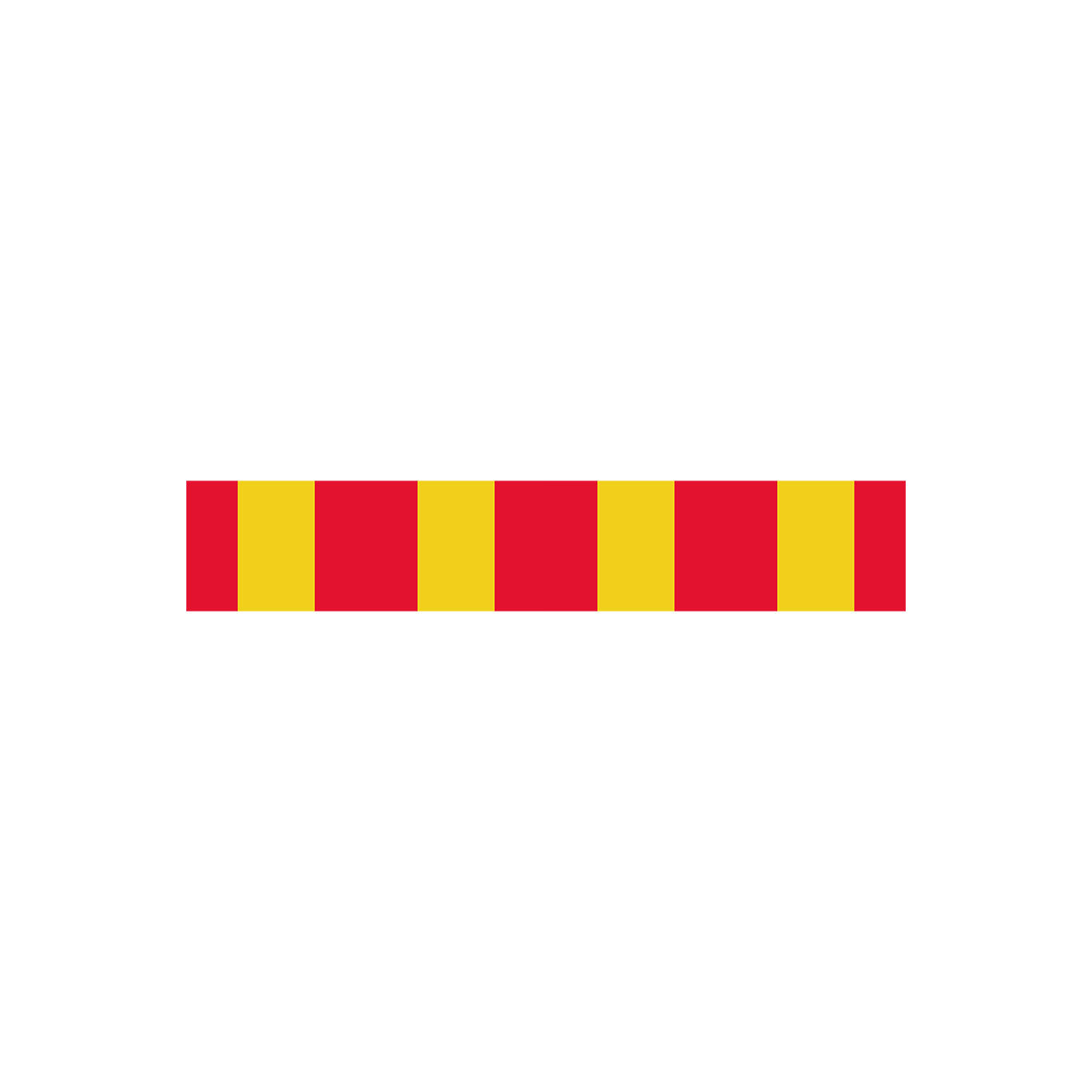 Plvm X2-röd markeringsskärm för hinder K3F