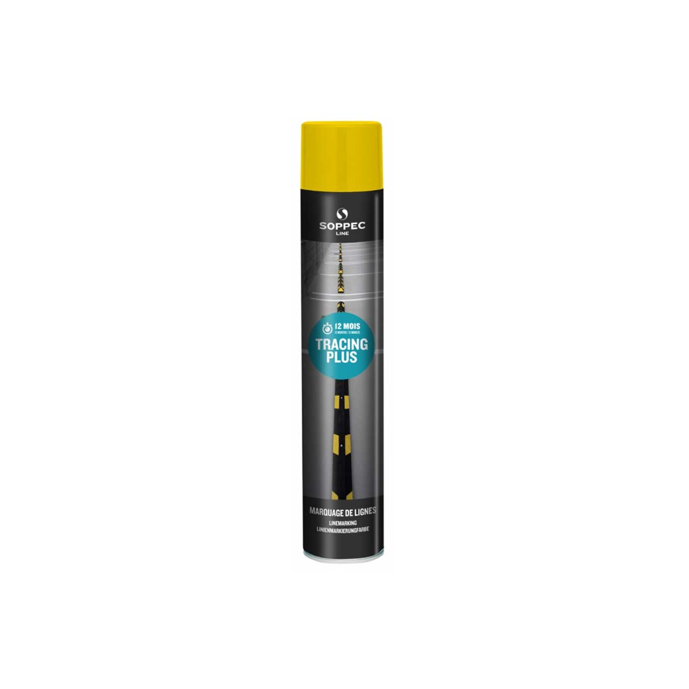 Linjefärg Tracing Plus gul 750 ml