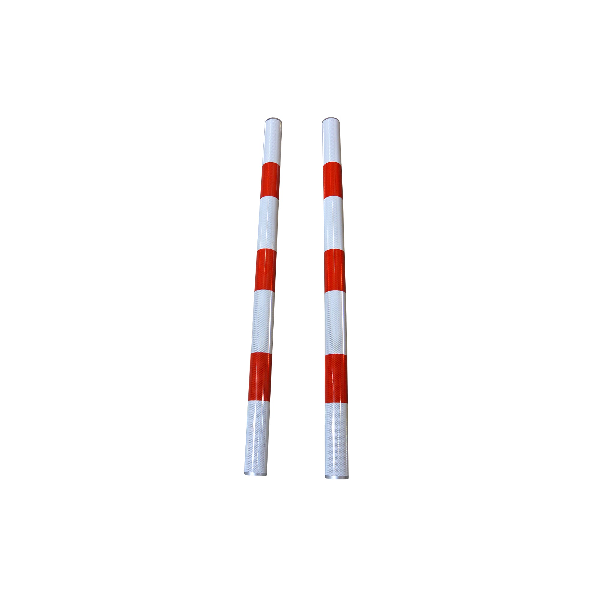 X10 Stolpmarkering blå/vit L=1300 mm plast