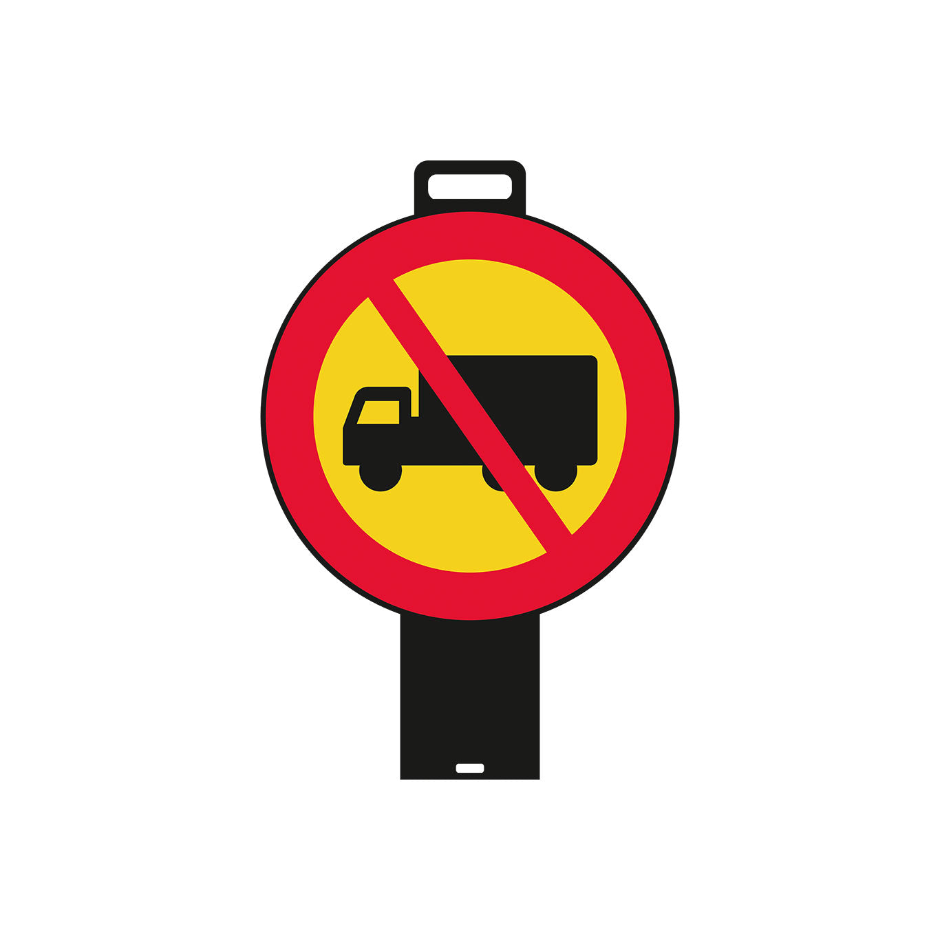 Plvm C7 Förbud mot trafik med tung lastbil K3 N Handtag