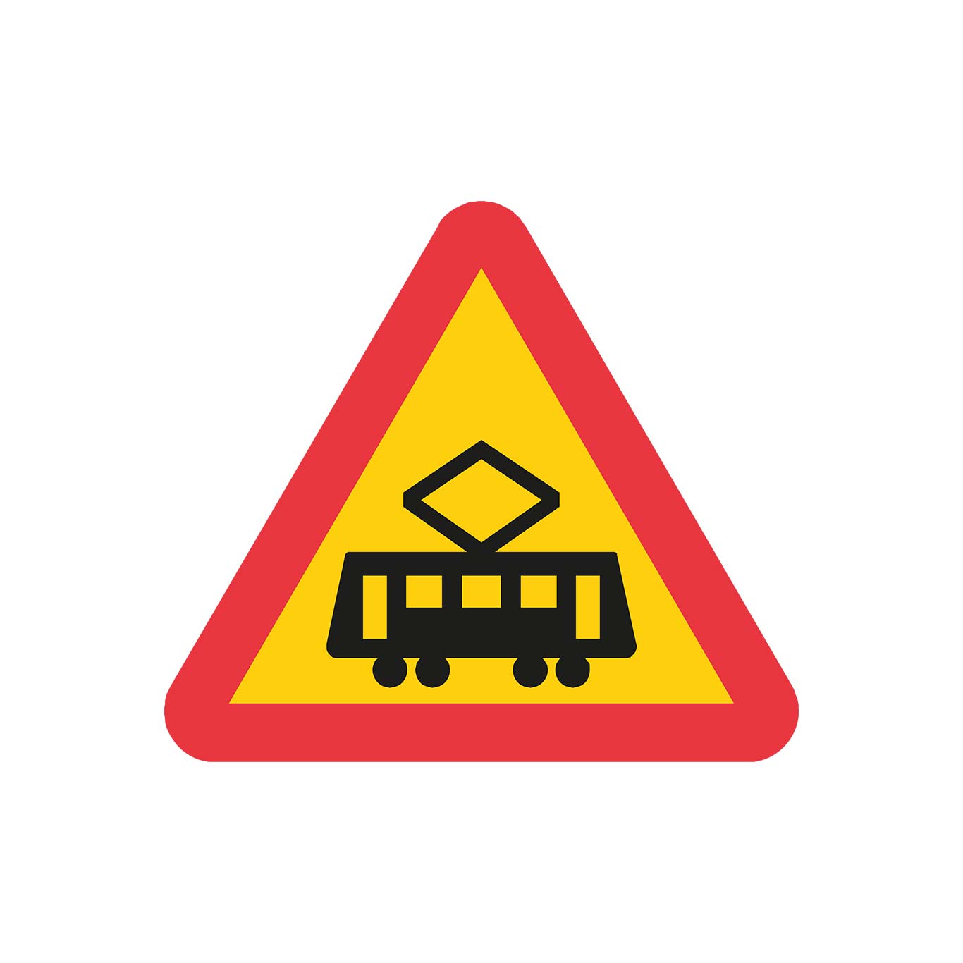 Plvm A37 N Varning för spårvagn
