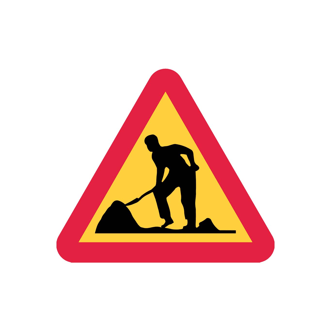 Plvm A20 Varning för vägarbete